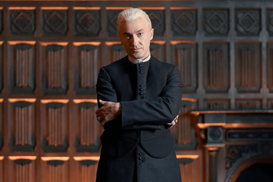 Tom Felton como Draco Malfoy